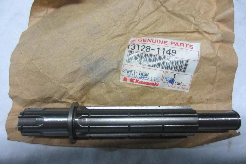 Uitgaande as v.bak KX 125 1988